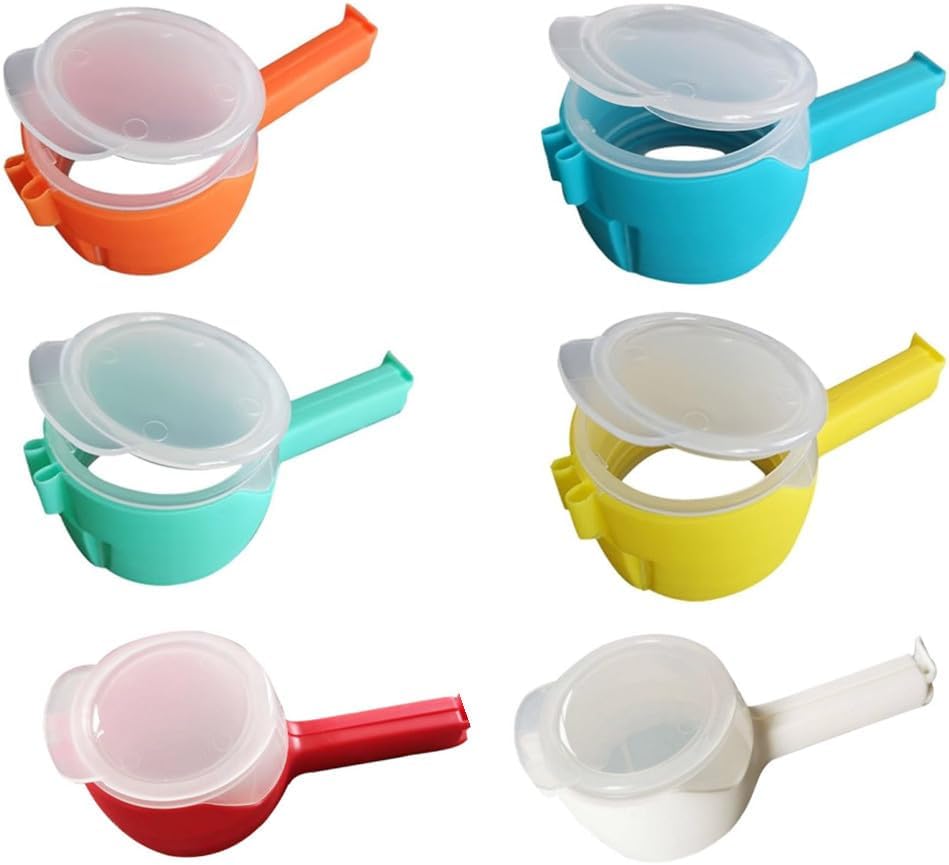 Snap & Pour Bag Clips — Set of 6