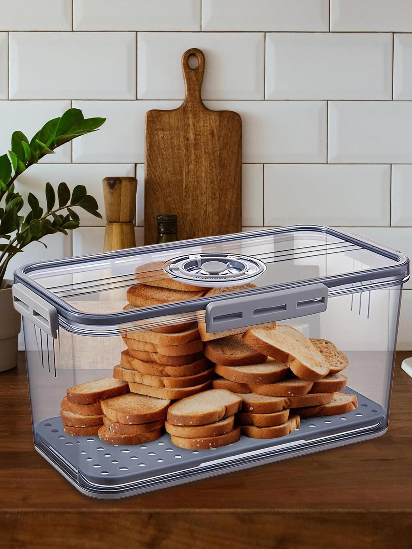 Kitchen Prep Duo — Fry Cutter + Storage Containers