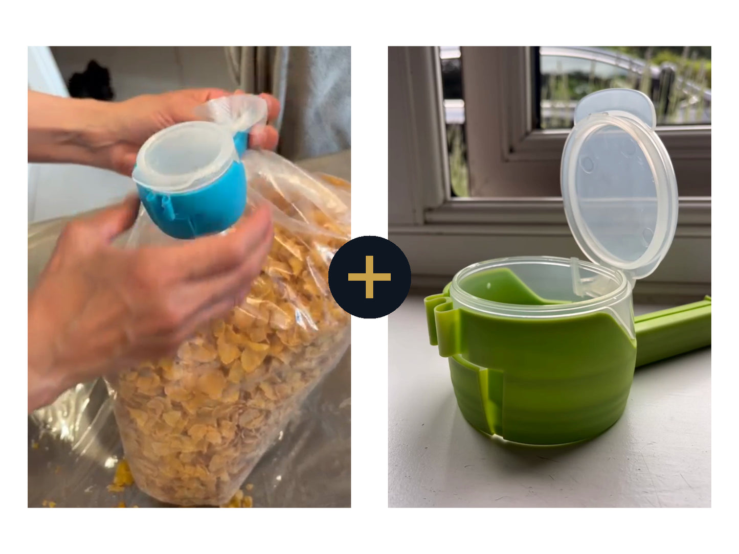 Snap & Pour Bag Clips — Twin Pack (12 clips) — photo 1