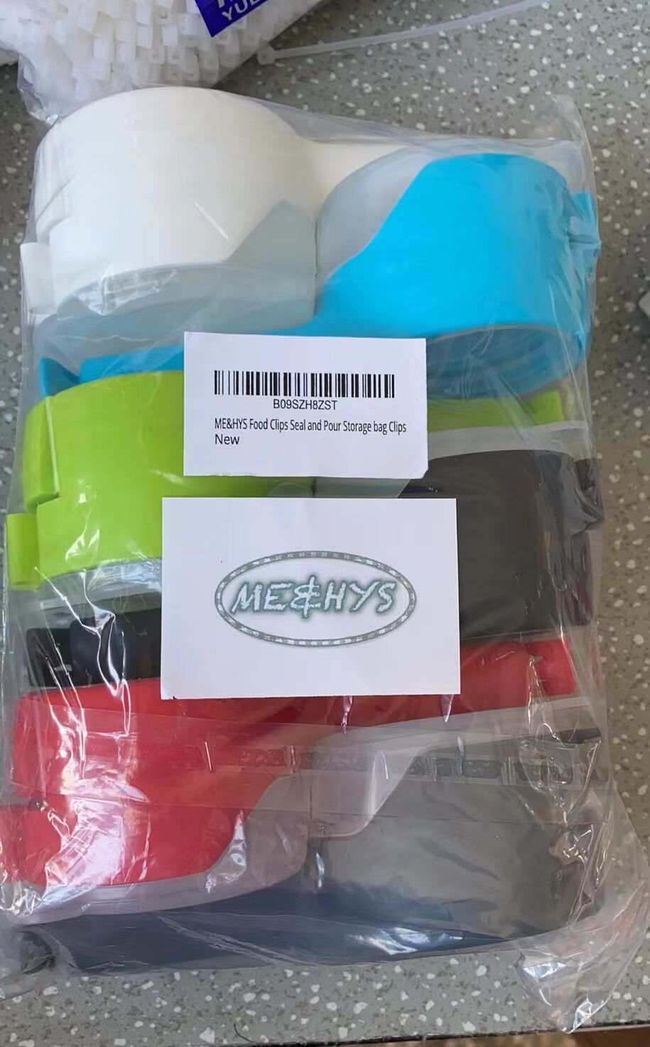 Snap & Pour Bag Clips — Set of 6